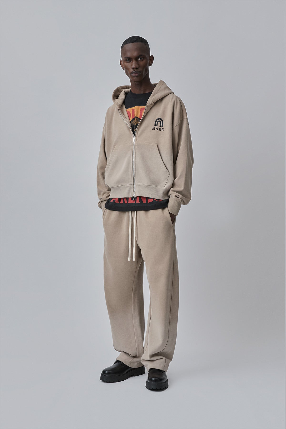 CARROT LEG WASHED JOGGER