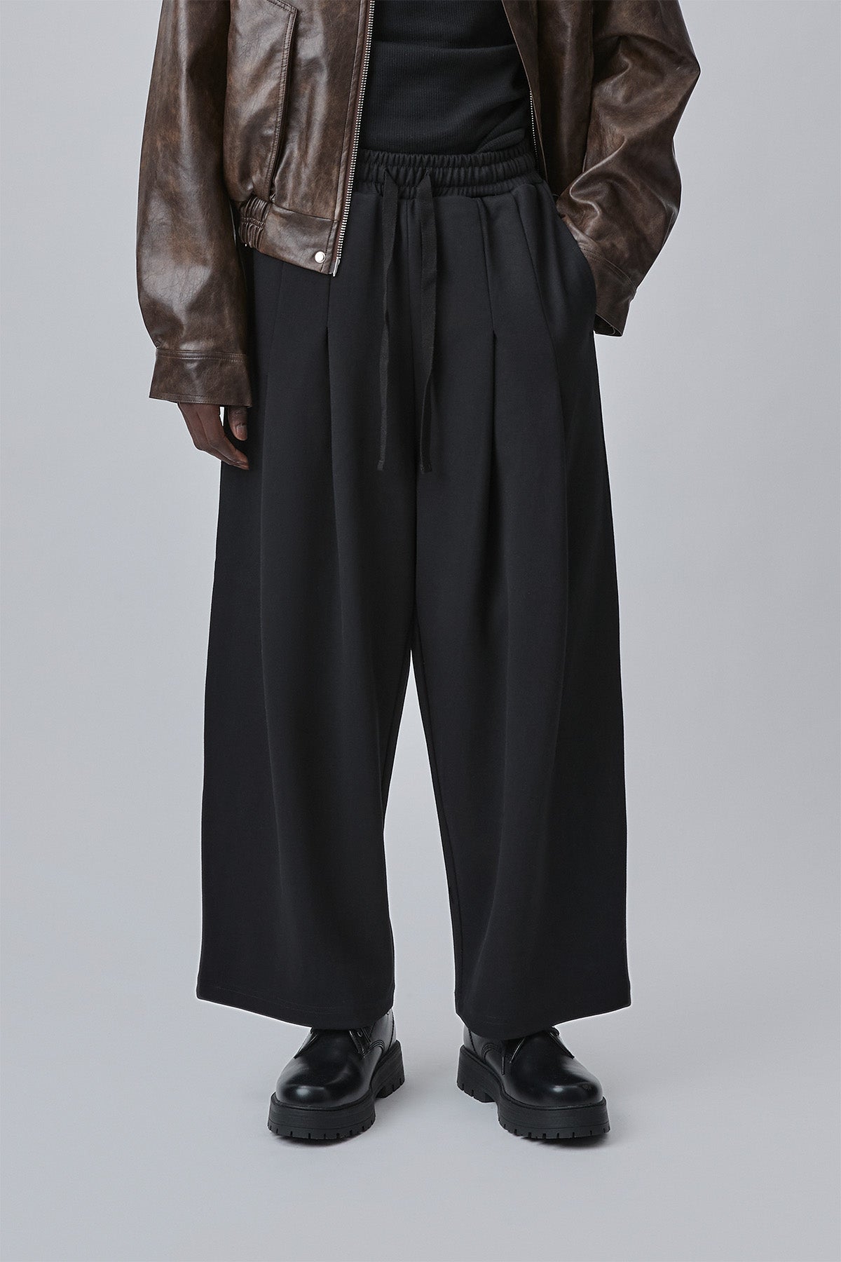WIDE LEG SMART TROUSERS