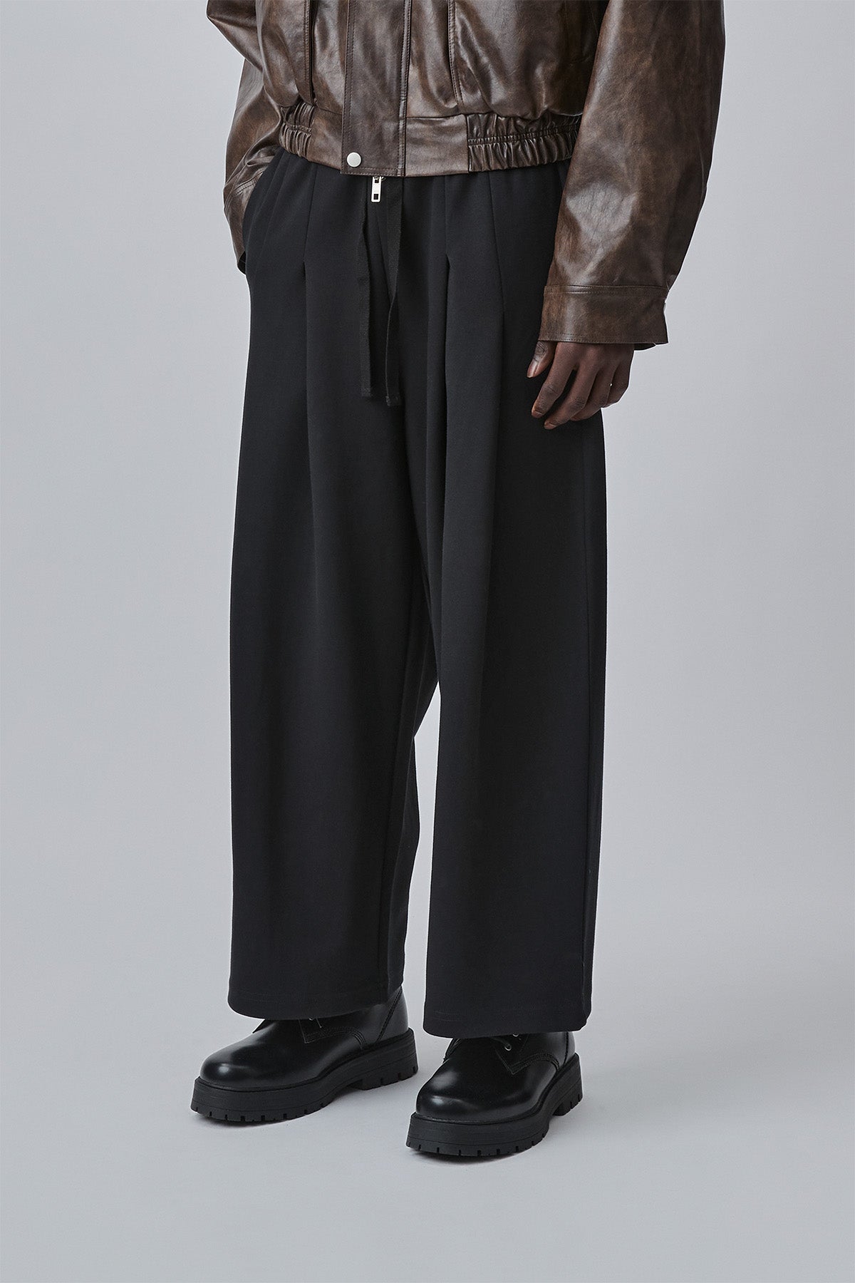 WIDE LEG SMART TROUSERS
