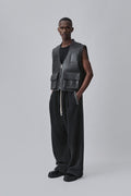 WIDE LEG TAPERED JOGGER